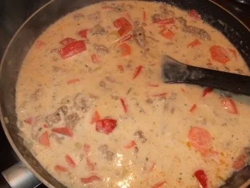 Hack - Reisauflauf - Rezept