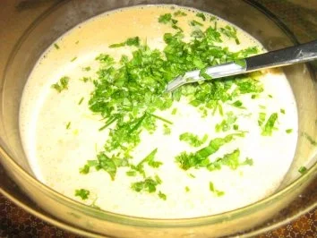 Rührei mit Speck, Paprika und Tomaten - Rezept - Bild Nr. 4