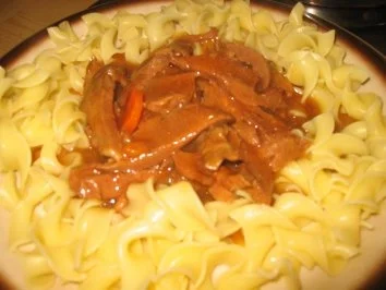 Fleisch: Herz Geschnetzeltes, süß-sauer! - Rezept