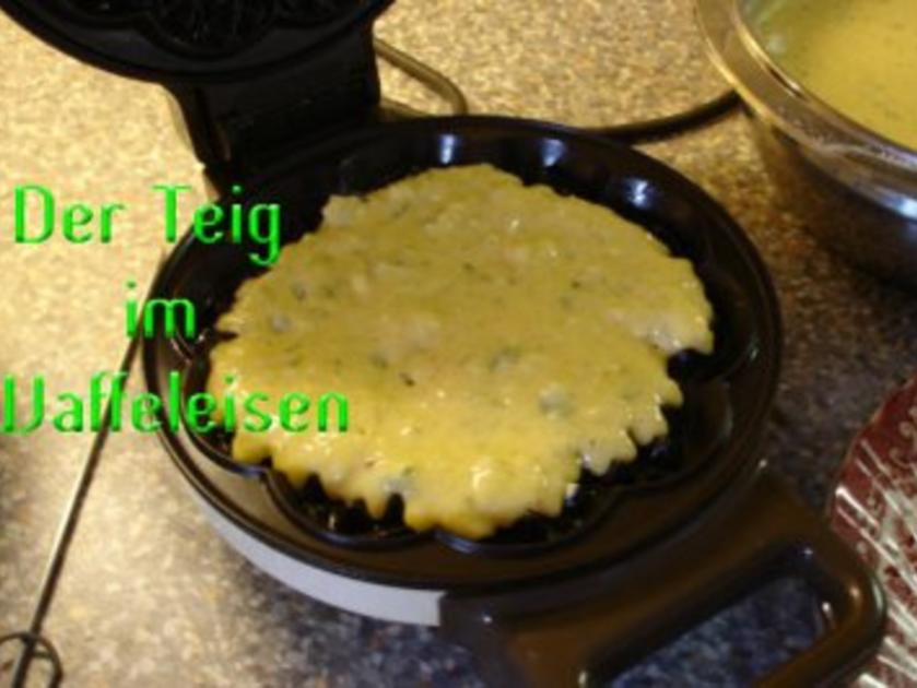 Kartoffelpuffer Waffeleisen backen