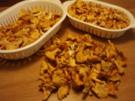 Eierschwammerl - Rahmgulasch mit Serviettenknödel - Rezept