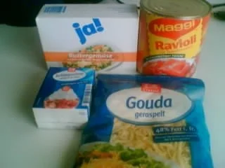 Ravioli - Auflauf - Rezept