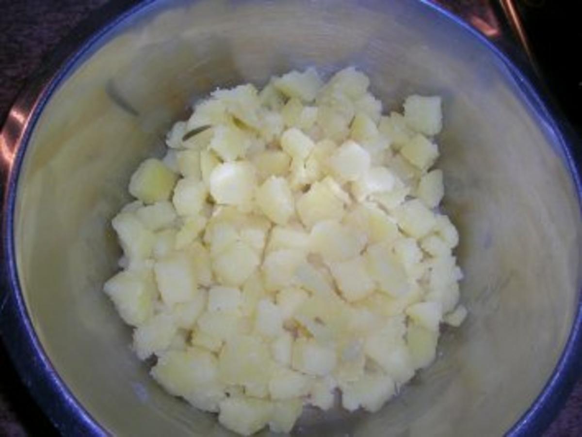 Buntes Linsen-Reis-Kartoffel-Rösti - leckere Beilage - (ich hatte es mal zu meiner gefüllten Wachtel - aber für eine Freundin wieder "rausgekramt" - Rezept - Bild Nr. 2