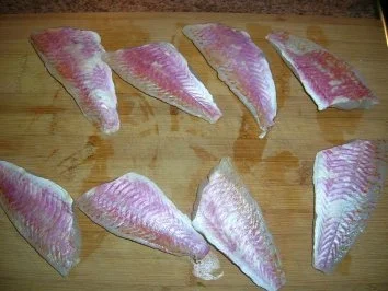 Rezept: Rotbarbe mit Gemüse und Proseccosauce Bild Nr. 4 Rotbarbe mit Gemüse und Proseccosauce - Rezept - Bild Nr. 4