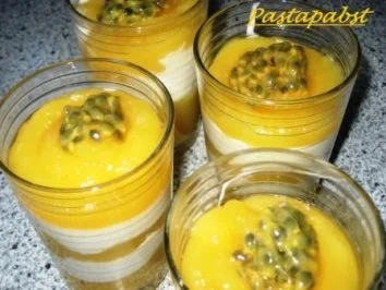 Rezept: Maracuja - Vanille - Creme Bild Nr. 2 Maracuja - Vanille - Creme - Rezept - Bild Nr. 2