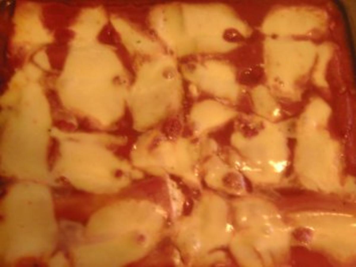Cannelloni mit Frischkäse-Champignon-Füllung - Rezept - Bild Nr. 6