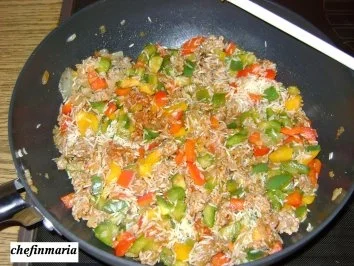 Rezept: Bunte Reispfanne Bild Nr. 2 Bunte Reispfanne - Rezept - Bild Nr. 2