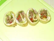 Pfannkuchen Wraps - Rezept