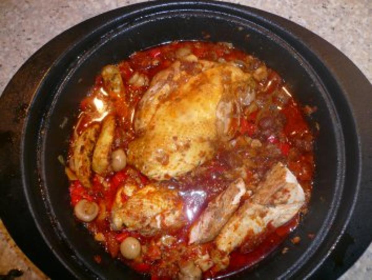 Marokkanisches Huhn - Rezept