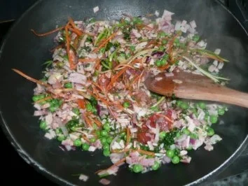 RESTEVERWERTUNG/Wochenendaufschnitt:gefüllte Muschelnudeln - Rezept - Bild Nr. 3