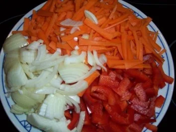 Salat...Glasnudel-Salat - Rezept - Bild Nr. 4