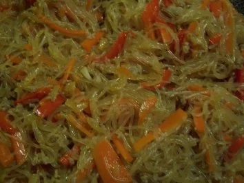 Salat...Glasnudel-Salat - Rezept - Bild Nr. 7