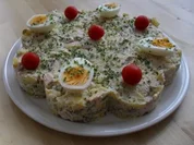 Kartoffelsalattorte - Rezept