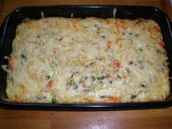 Rezept: Auflauf/Gratin - Bunter Nudel - Gemüse - Auflauf Auflauf/Gratin - Bunter Nudel - Gemüse - Auflauf - Rezept