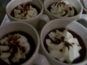 Schokocreme in Espressotassen, ideal für Dessertbuffet - Rezept