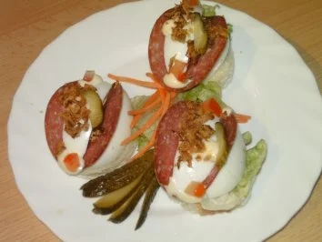 Gynie,s Flyer Eier - Rezept