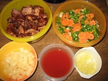 Sparerips in süß-saurer Soße - Rezept - Bild Nr. 3