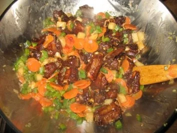 Sparerips in süß-saurer Soße - Rezept