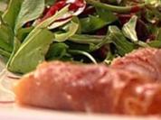 Ziegenkäseröllchen im Serranomantel - Rezept