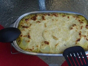 Aufläufe: Kartoffellassagne - Rezept