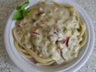 Maccaroni mit Ziegenfrischkäsesauce - Rezept