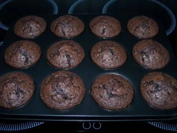 Rezept: Allround-Muffins (Schoko) Bild Nr. 7 Allround-Muffins (Schoko) - Rezept - Bild Nr. 7