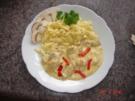 Fleisch : Sahne-Käse Geschnetzeltes - Rezept