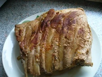 Schweinsrippchen gefüllt und Rosmarinkartoffeln - Rezept - Bild Nr. 9