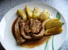 Schweinsrippchen gefüllt und Rosmarinkartoffeln - Rezept