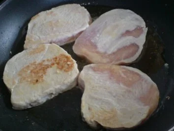 Rezept: Hähnchenfilet mit Käsehaube Bild Nr. 3 Hähnchenfilet mit Käsehaube - Rezept - Bild Nr. 3