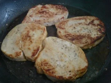 Rezept: Hähnchenfilet mit Käsehaube Bild Nr. 5 Hähnchenfilet mit Käsehaube - Rezept - Bild Nr. 5