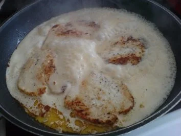 Rezept: Hähnchenfilet mit Käsehaube Bild Nr. 7 Hähnchenfilet mit Käsehaube - Rezept - Bild Nr. 7