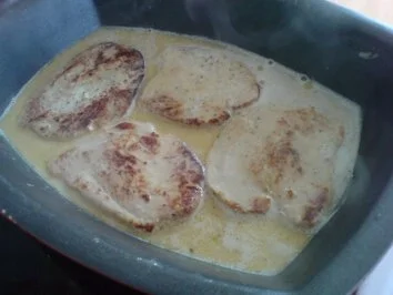 Rezept: Hähnchenfilet mit Käsehaube Bild Nr. 8 Hähnchenfilet mit Käsehaube - Rezept - Bild Nr. 8