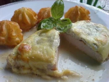 Rezept: Hähnchenfilet mit Käsehaube Bild Nr. 15 Hähnchenfilet mit Käsehaube - Rezept - Bild Nr. 15