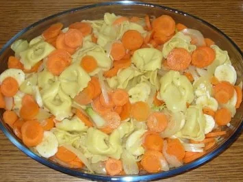 Vegetarisches - Tortellini-Auflauf - Rezept - Bild Nr. 3
