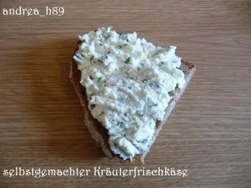 Selbstgemachter Kräuterfrischkäse - Rezept