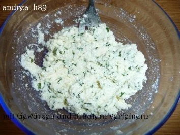 Selbstgemachter Kräuterfrischkäse - Rezept - Bild Nr. 5