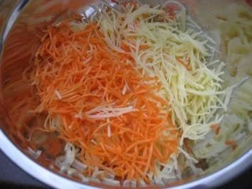 Kartoffel-Möhren-Rösti - Rezept