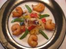 Gebackene Garnelen & Wok Mix mit Basmatireis - Rezept