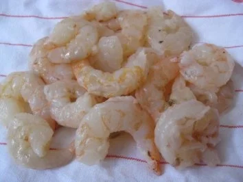 Rezept: Gebackene Garnelen & Wok Mix mit Basmatireis Bild Nr. 2 Gebackene Garnelen & Wok Mix mit Basmatireis - Rezept - Bild Nr. 2