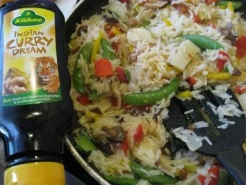 Rezept: Gebackene Garnelen & Wok Mix mit Basmatireis Bild Nr. 8 Gebackene Garnelen & Wok Mix mit Basmatireis - Rezept - Bild Nr. 8