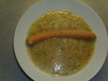 Suppen: Kartoffelsuppe mit Schinkenwürfel - Rezept