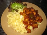 Scharf gemachtes Gulasch - Rezept