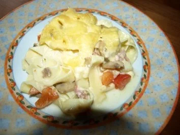 Rezept: Nudel-Chili-Auflauf Bild Nr. 2 Nudel-Chili-Auflauf - Rezept - Bild Nr. 2