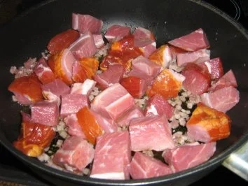 Kasslertopf mit Bohnen und Gemüse - Rezept - Bild Nr. 4