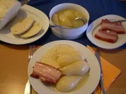 Rezept: Birnen und Hüddel Birnen und Hüddel - Rezept