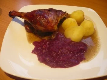 gefüllte Ente - Rezept