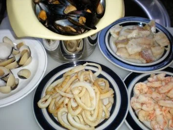 Paella mariscos - Rezept - Bild Nr. 4