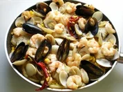 Paella mariscos - Rezept