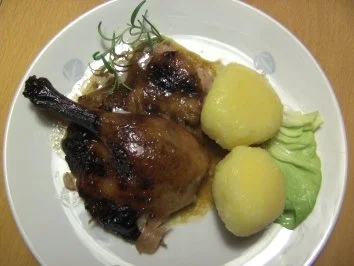 Geflügel/ Wild: Honig- Ente - Rezept
